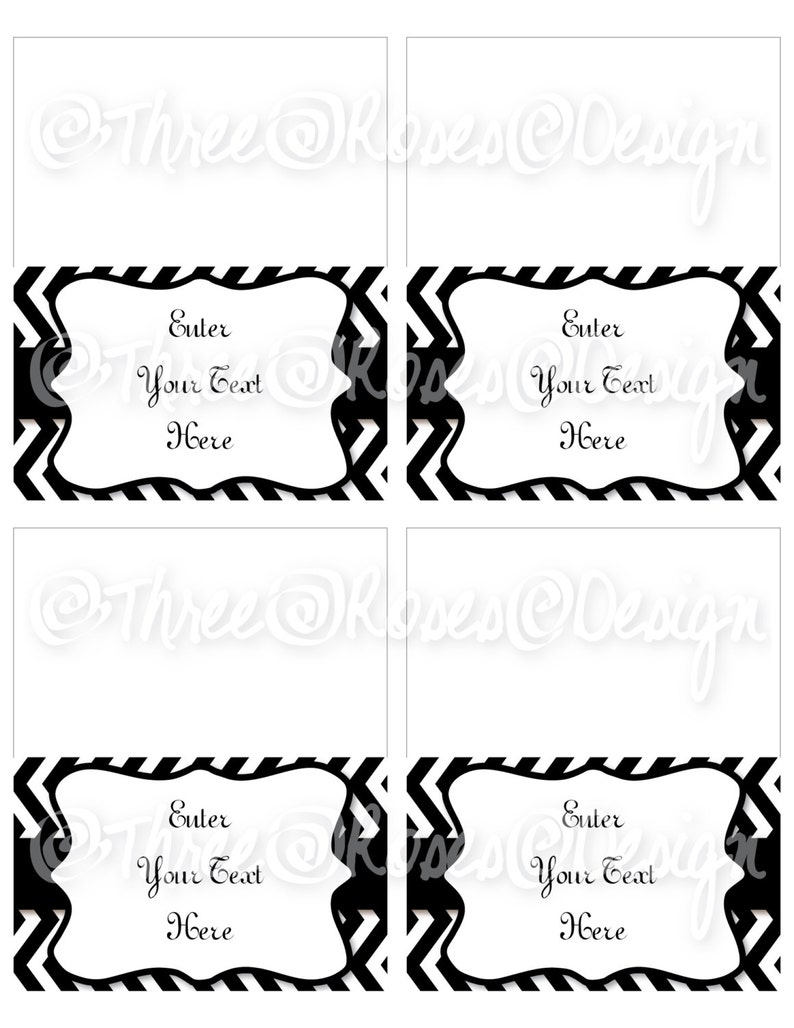 EDITABLE Print It Yourself Instant Download Digital Word - Etsy