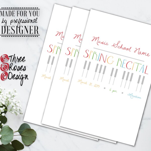 Piano Recital - Etsy