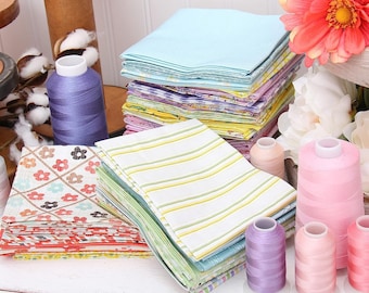 Premium Cotton Quilting Fabrics in 48 Prints - Sold By The Yard