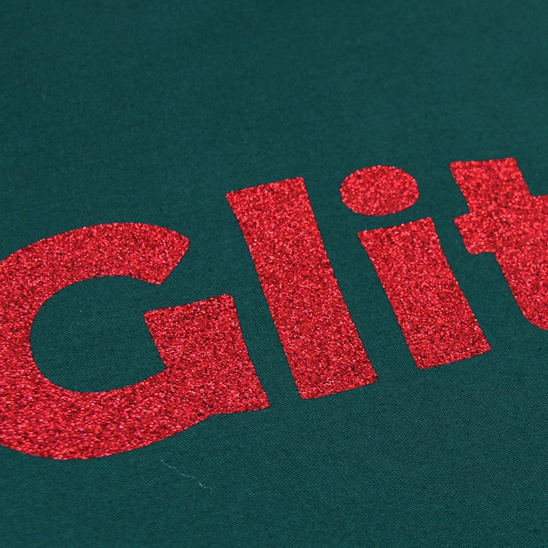 12 Sheets Glitter Heat Transfer Vinyl Sheets 13 Color | Etsy
