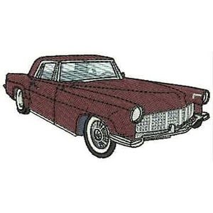 Machine Embroidery Design Set Cars of the 50's1 15 Designs 9 Formats Threadart image 4