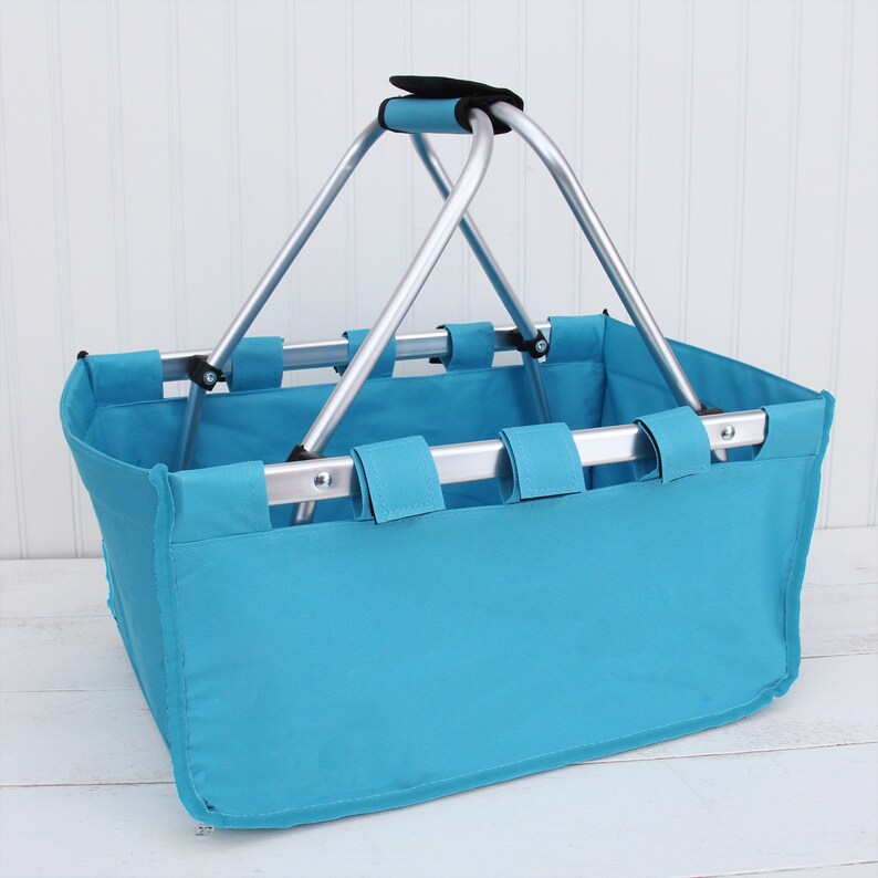 Personalized Large Market Tote Basket Great for Picnic Etsy