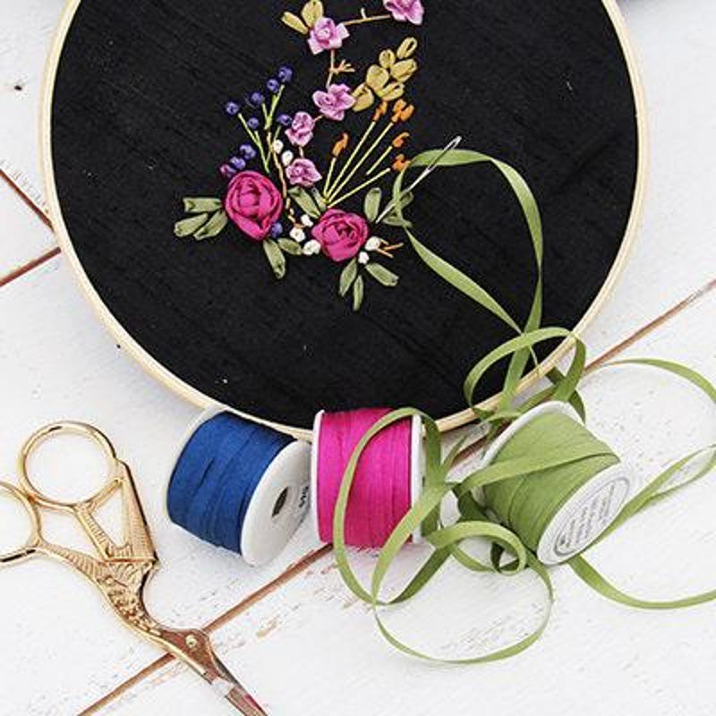 Silk Ribbon Embroidery - Etsy