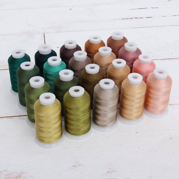 Cones Bobbin Embroidery Quilting Polyester Thread For Sewing Machine