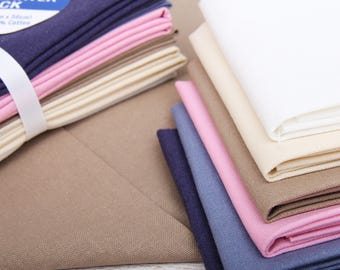 Premium Linen Fabric By the Yard - 55" Width - Embroidery Fabric - Cotton-Linen Blend