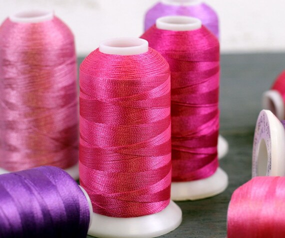 machine embroidery thread 100% polyester 120d