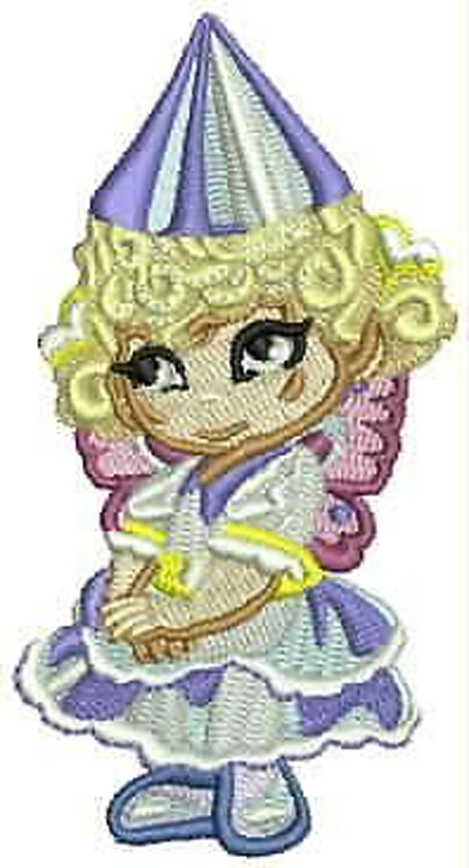 Machine Embroidery Design Set Princess2 16 Designs 9 Etsy