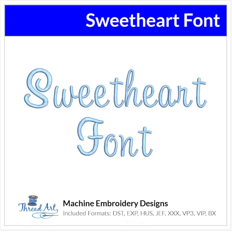 Sweetheart Font - Etsy