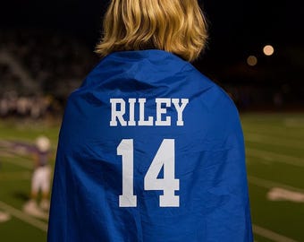 MANTA DE ESTADIO PERSONALIZADA para el día del partido - Mantas impermeables - Para picnic, camping, deportes y exteriores - Cuatro colores disponibles