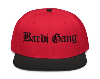 Geborduurde snapback-hoed Bardi Gang