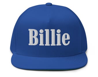 Billie Eilish Embroidered Flat Bill Snapback Hat - Etsy