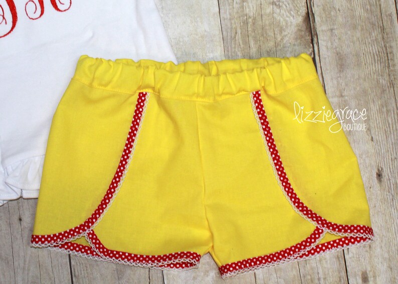 Festival Shorts Princess Shorts Solid Disney Shorts School Colors Shorts Girls Ruffle Shorts Custom Shorts Scallop Shorts