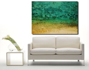 Acrylic Painting Large Painting abstract art  Landscape Painting, 36x48,  By Ava Avadon