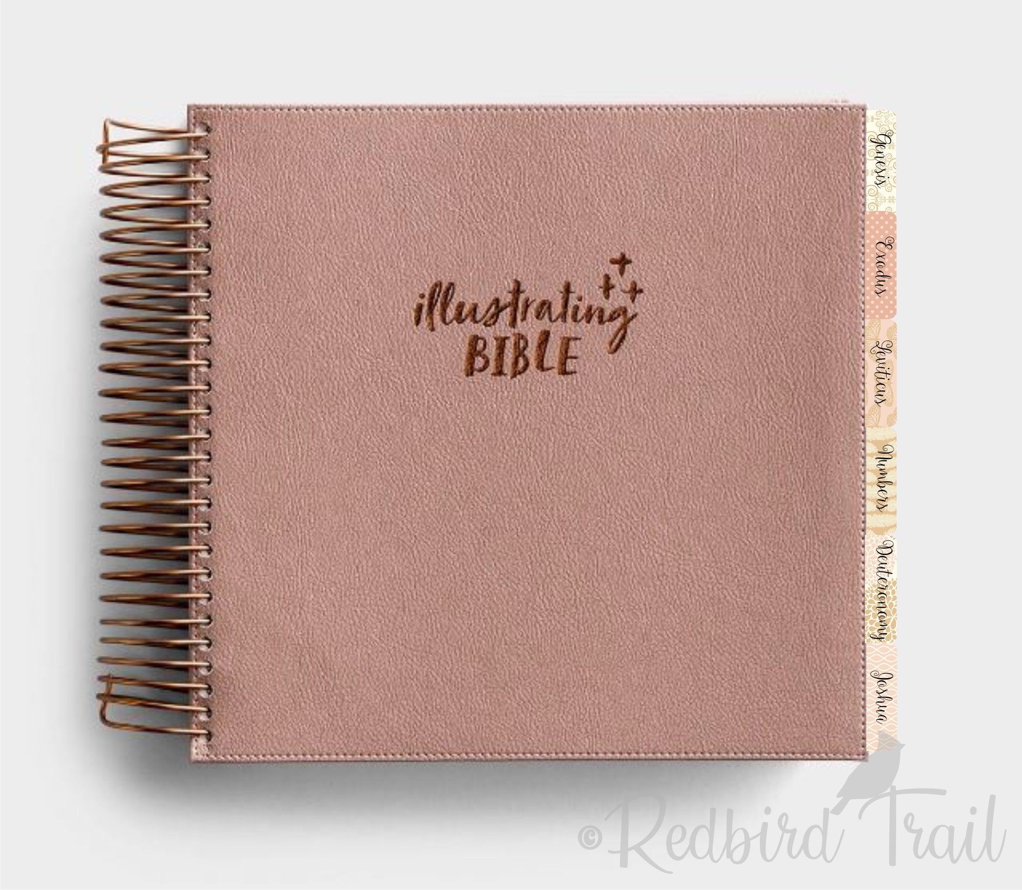 ROSE GOLD Bible Tabs with Laminating Stickers Self Adhesive Etsy