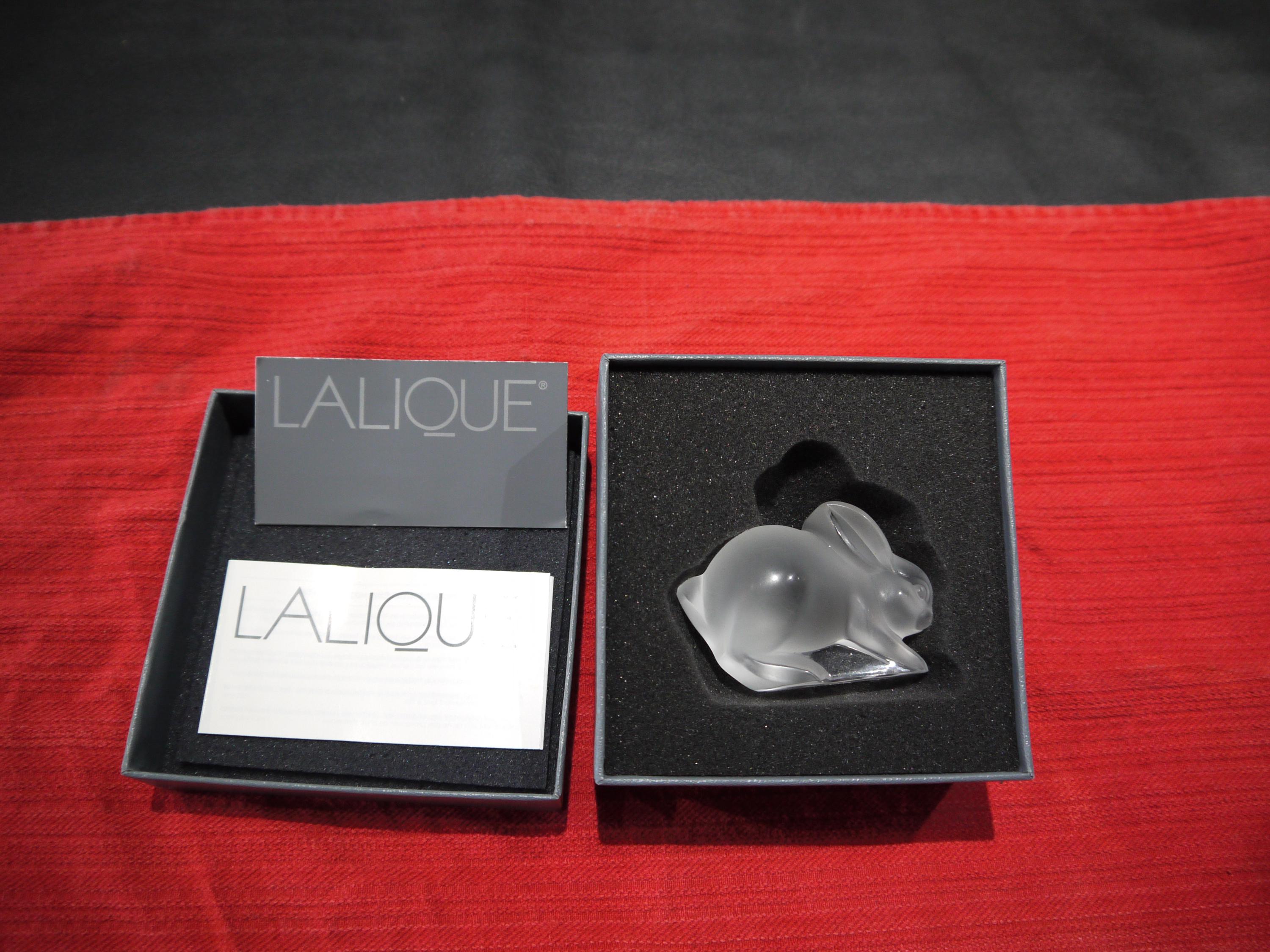 Lalique Rabbit - Etsy