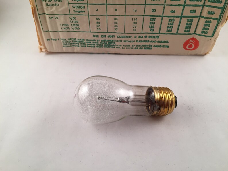 Flash Bulbs Sylvania Super Flash Bulbs Vintage Flash Bulbs Etsy
