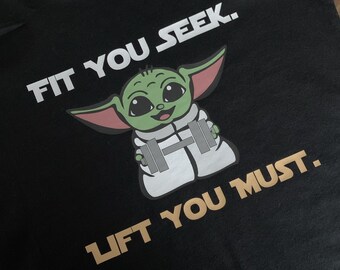 Yoda Workout Tank Etsy