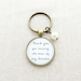 Thank You For Raising The Man Of My Dreams Keychain with Personalized Bead (Mother In Law Gift, Father In Law Gift, Wedding Gift Ideas) 