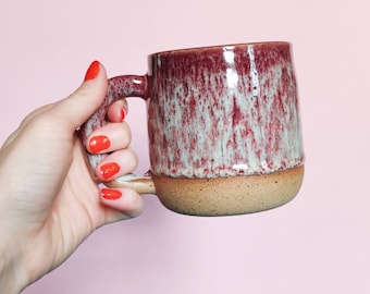 Ceramic Mug in Strawberries and Cream