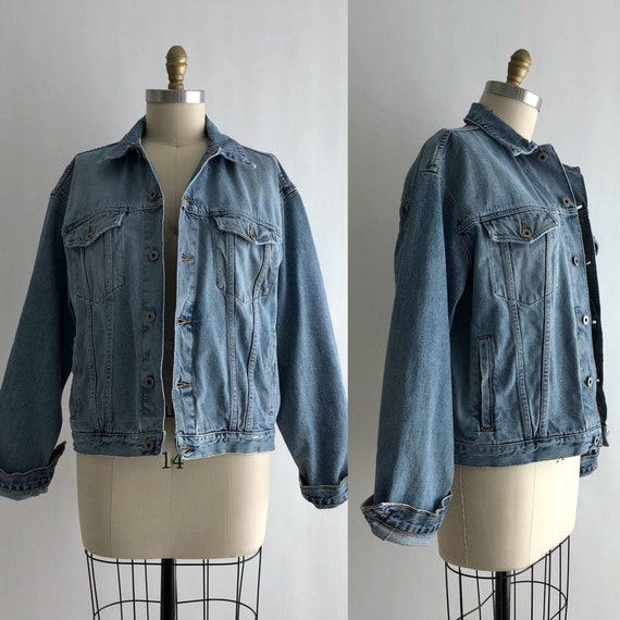 Vintage 90s Abercrombie & Fitch Denim Jacket / Vin