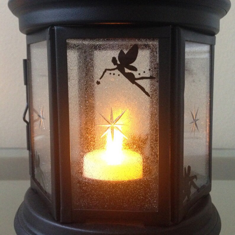 Elegant Black Tooth Fairy Lantern image 4