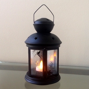 Elegant Black Tooth Fairy Lantern image 1