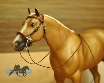 Mechanical Hackamore for Traditional Model Horses (1:9 scale)