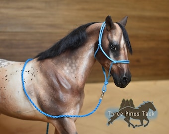 Rope Halter and Lead Rope Set for Traditional Model Horses