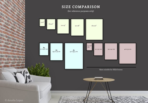 Squares 1 Scandinavian Print Geometric Art Print Mid Century Etsy