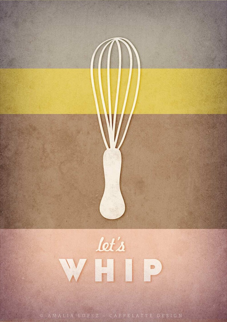 Set of 2 PRINTS. Kitchen Print Typographic Print Kitchen Etsy UK