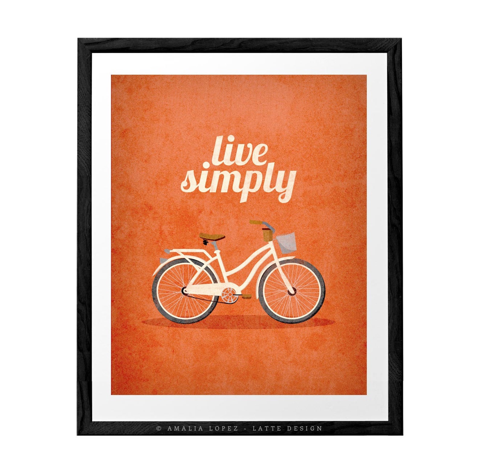 Live Simply Print Live Simply Wall Art. Inspirational Quote Etsy