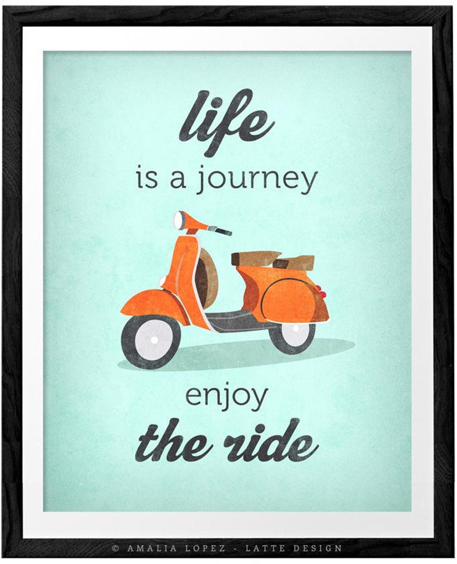 Life is a journey. Enjoy the Ride перевод.