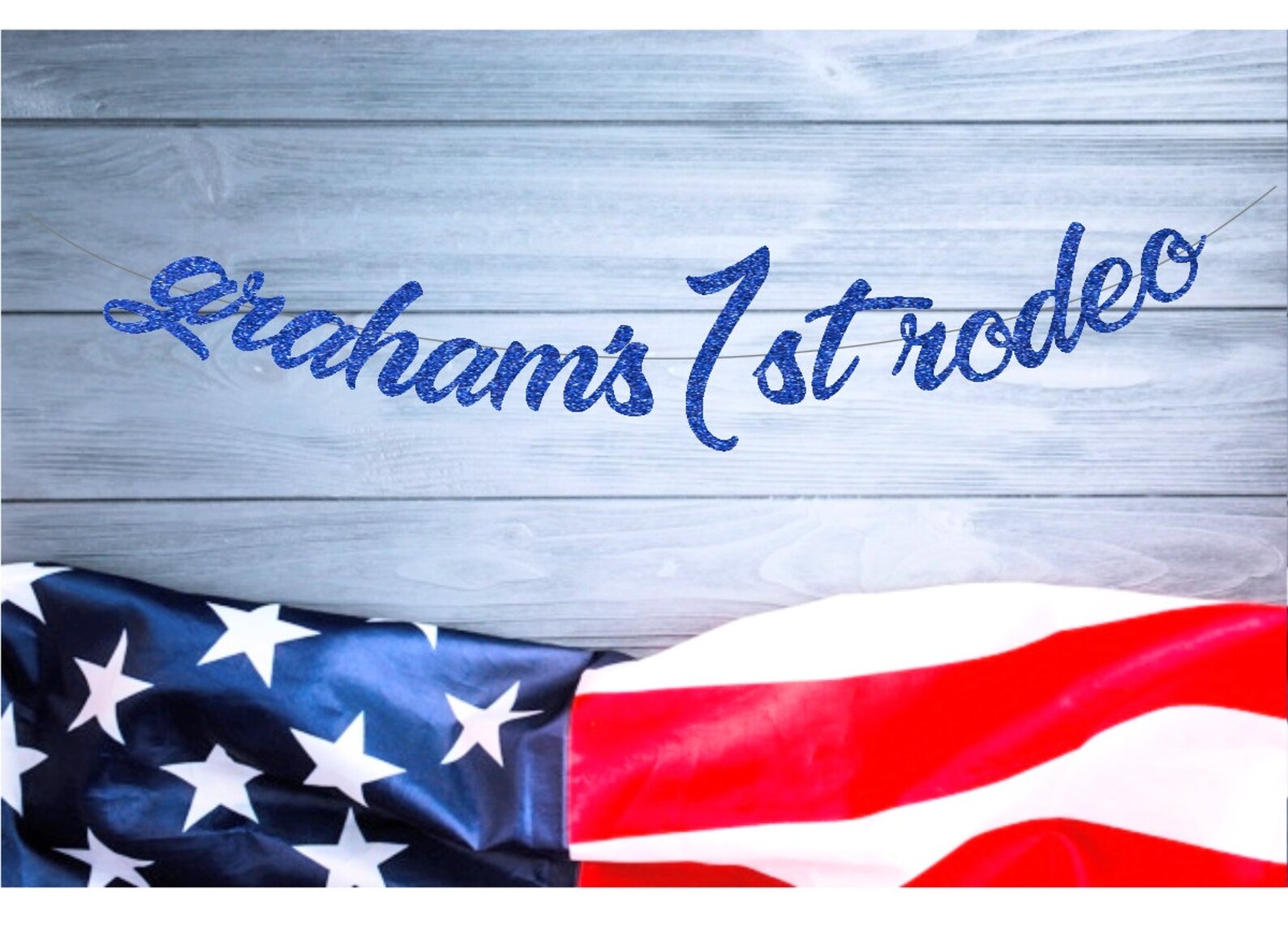 1st rodeo banner custom name 1st rodeo banner first rodeo | Etsy