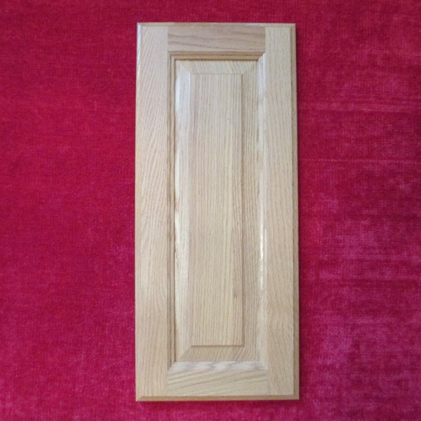 Oak wood or oak finished  raised panel  kitchen cabinet or vanity door