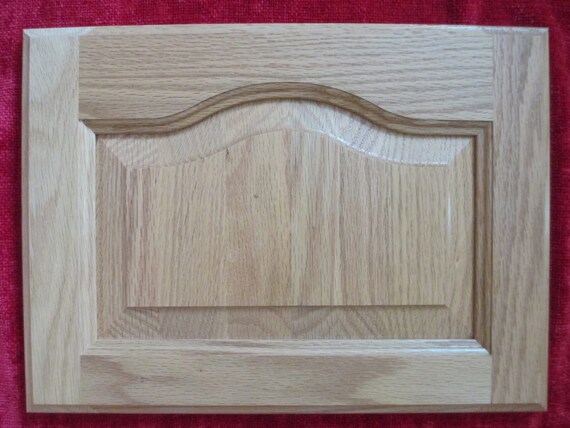 Oak Wood Or Oak Finished Cathedral Arch Raised Panel Kitchen Etsy