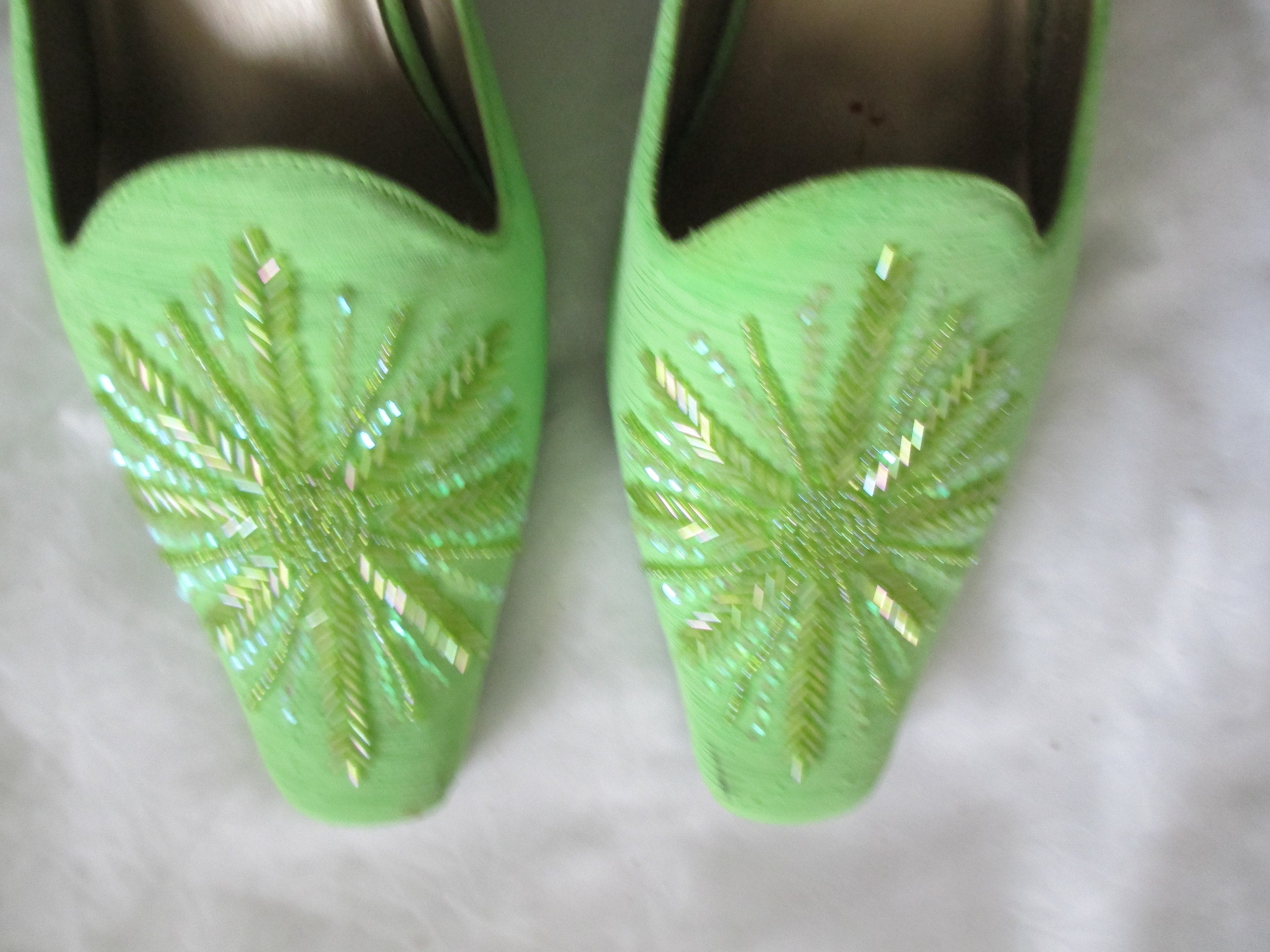 Ladies Green Dress Shoes - Etsy