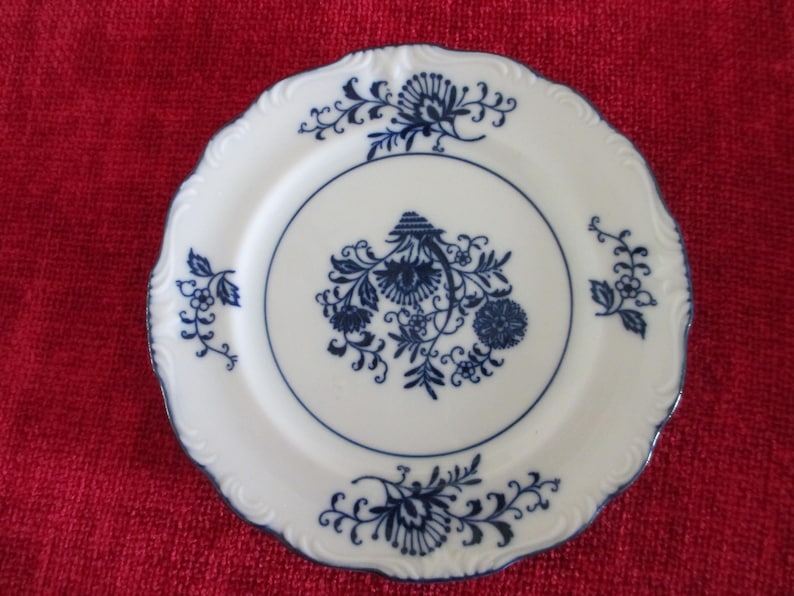 REDUCED 29 piece set of Blue Danube or Dresden by Sphinx Import 1957 almost never used excellent condition tableware