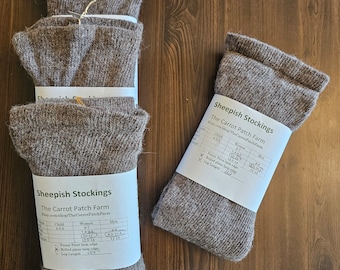 Shetland Wool Stockings