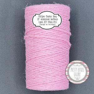 May include: A spool of pink twine, Ships Same Day if ordered before 1pm ET Mon-Fri (except on holidays).