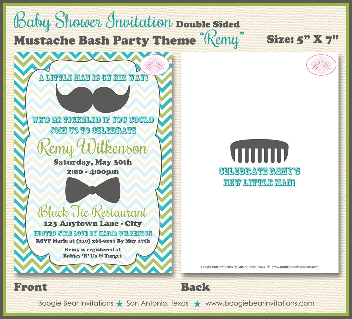 Mustache Bash Baby Shower Invitation Bow Tie Party Little Man Etsy Ireland
