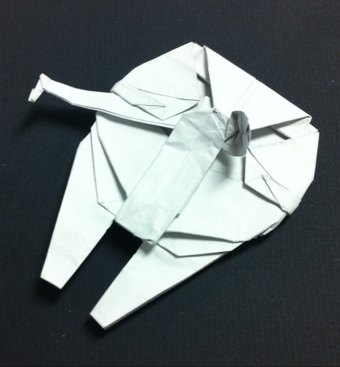 Origami Millennium Falcon Etsy
