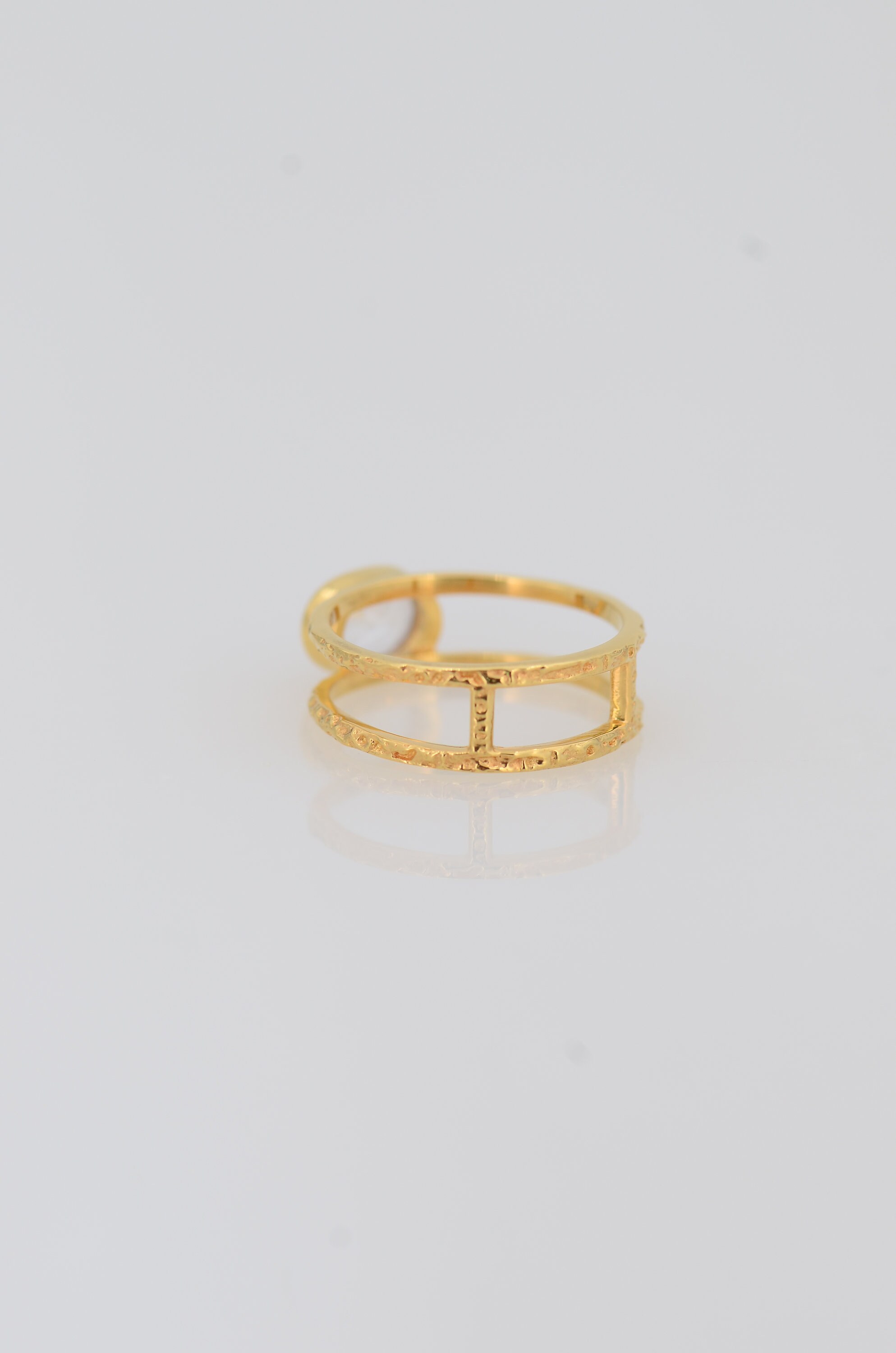 Clear Quartz ring Birthstone ring Wedding ring Crystal | Etsy