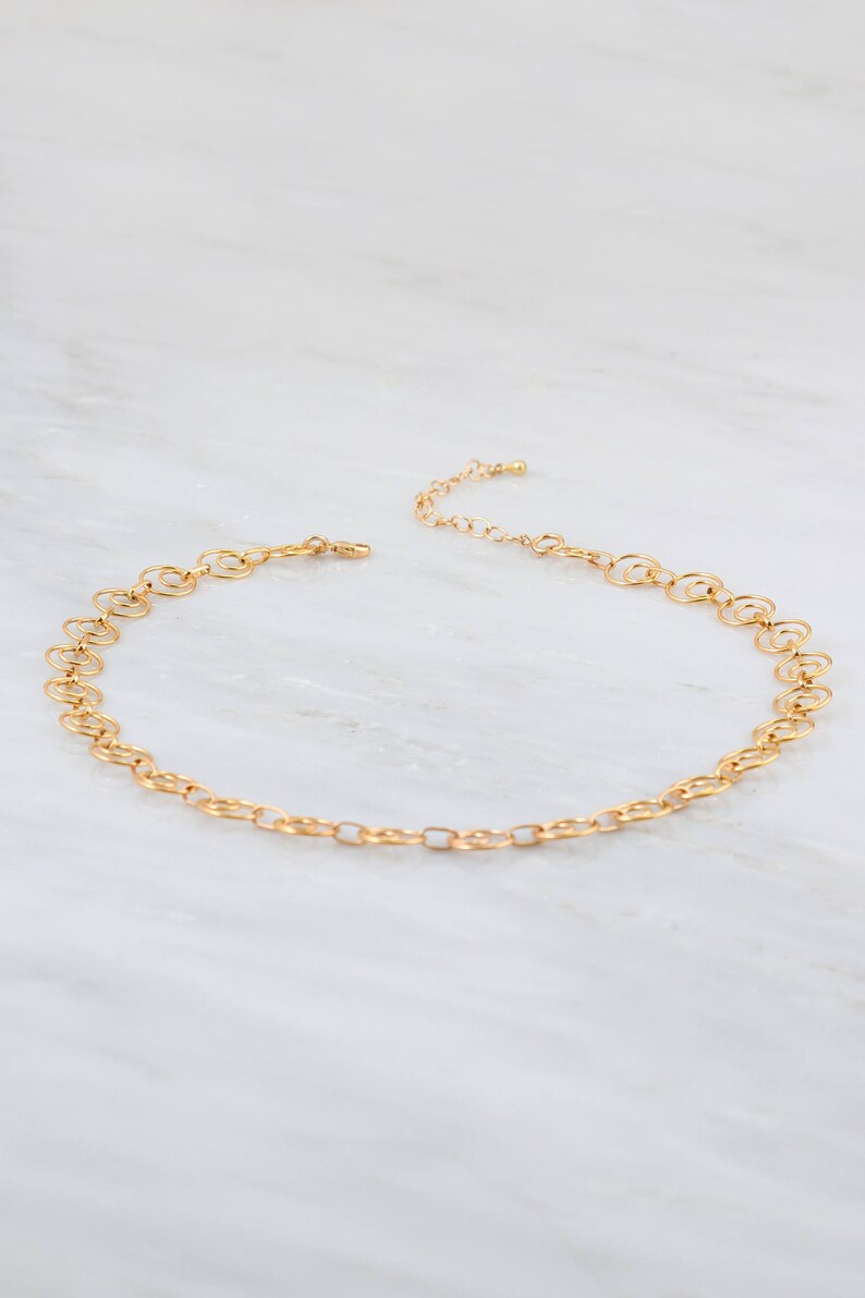 Gold Choker Choker for Women's Statement choker Etsy