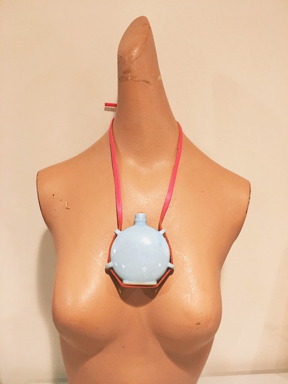 Bluebell Flask Necklace