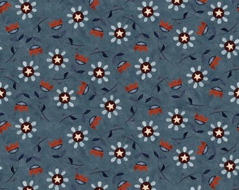 Bright Stars C13102 Blue by Teresa Kogut for Riley Blake - by the half-yard