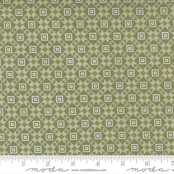 Christmas Morning 5144 15 Pine by Lella Boutique for Moda Fabrics - by the half-yard