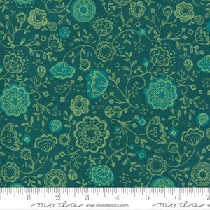 Cottage Bleu 48692 15 Pond by Robin Pickens for Moda Fabrics - by the half-yard