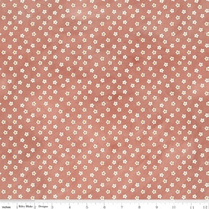 Hop Hop Hooray C14276 Coral by Teresa Kogut for Riley Blake Designs - by the half-yard
