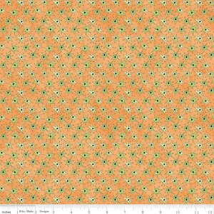 Ghoul Friends C16055 Stars Orange by Teresa Kogut for Riley Blake Designs - by the half-yard