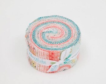 Just Sayin' by My Mind's Eye Riley Blake Fabrics Rolie Polie 2.5" Quilting Strips Jelly Roll 40 count RP-6890-40